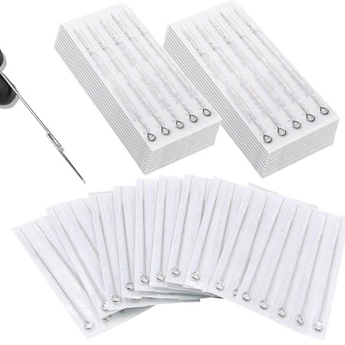 Afbeelding van Gesteriliseerde Tattoo Naalden Set – RL, RS, M1, RM – 100, 50 of 10 stuks – Ideaal voor Tatoeages en Permanente Make-up