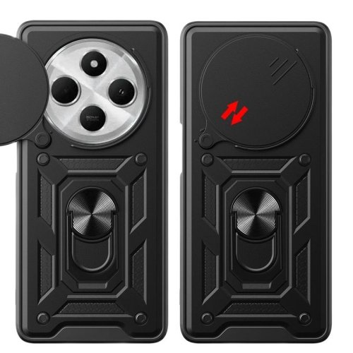 Bild von Schützende Rüstungshülle für Xiaomi Redmi 14C – Stoßfest & mit Magnet-Halter