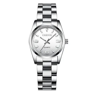 Image de Montre Femme Luxe Étanche avec Strass - Style Élégant & Quartz