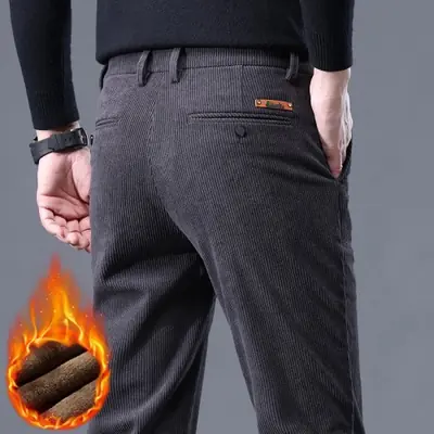 Image de Pantalon Homme Hiver Chauffant - Polaire Stretch & Confort