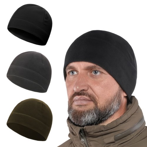 Afbeelding van Unisex Windproof Polar Fleece Warme Muts Muts Heren Winter Ski Fiets Pet Hoed Voor Womenkullies Hiphop Hoeden