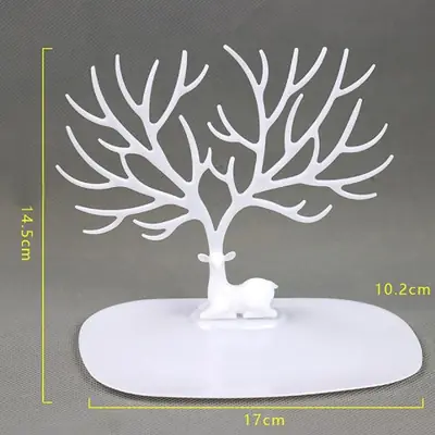 Image de Présentoir à Bijoux Cerf – Rangement Élégant & Pratique