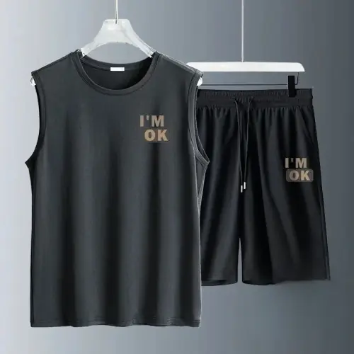Image de Tenue Homme Harajuku 2 Pièces Été 2024