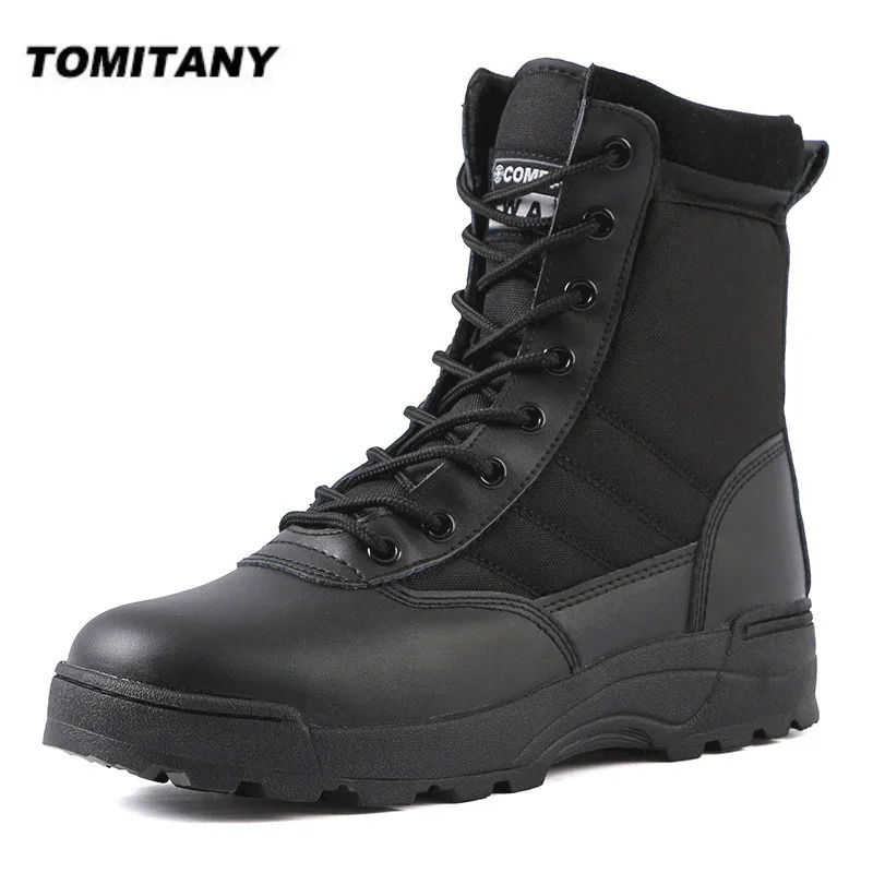 Image de Bottes Tactiques Homme - Résistantes & Confortables