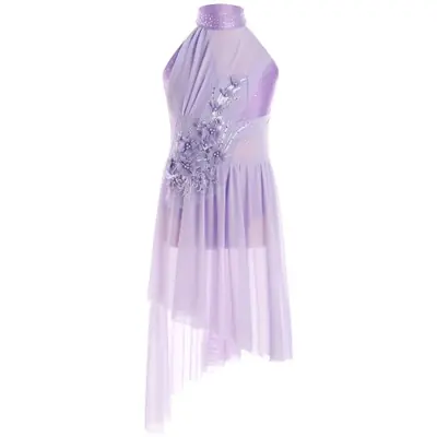 Image de Robe de Danse Élégante pour Filles - Tutu Strass & Justaucorps