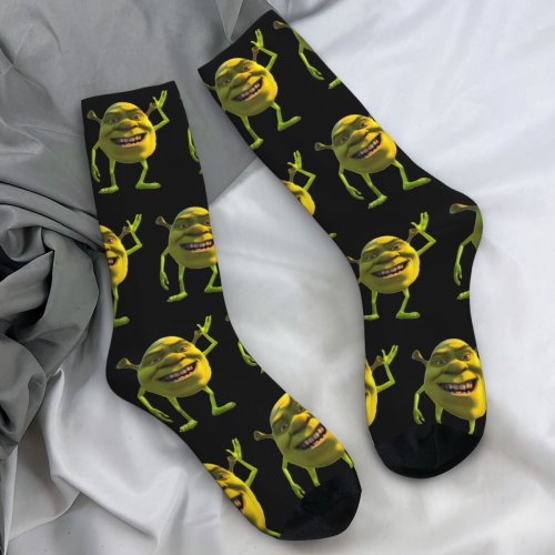 Bild von Shrek Socken – Vintage Design mit Anti-Rutsch-Funktion