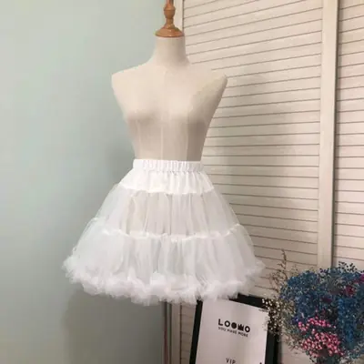 Image de Jupon Tutu Bouffant Sans Cerceau - Jupe Crinoline Douce et Élégante