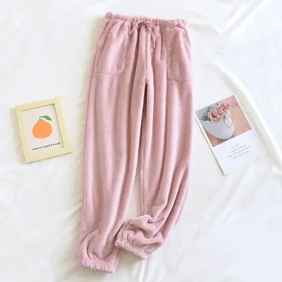 Image de Pyjama Couple Flanelle Hiver Chaud & Confortable