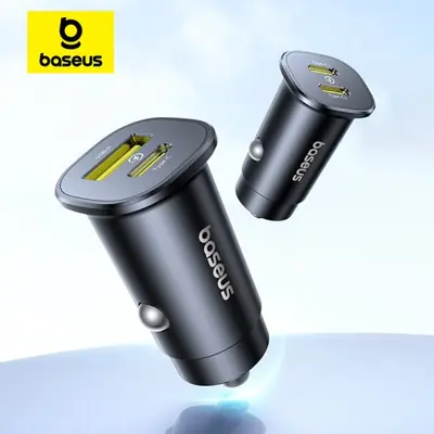 Image de Chargeur Voiture 30W USB-C Rapide pour iPhone, Samsung, Xiaomi
