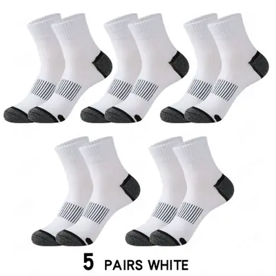 Image de Chaussettes Homme Coton Respirantes - Lot de 5 Paires