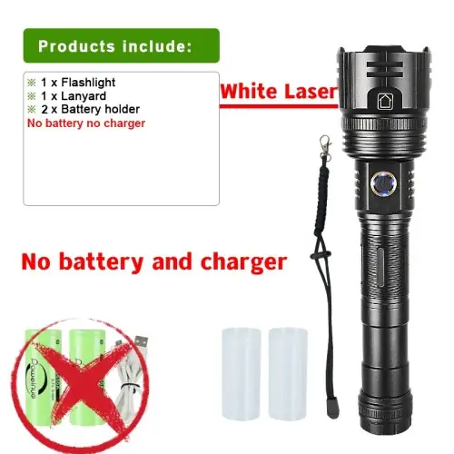 Image de Torche LED Ultra Puissante 1000000 LM - Rechargeable USB
