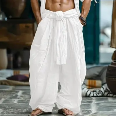 Image de Pantalon Baggy Homme - Style Streetwear 2026