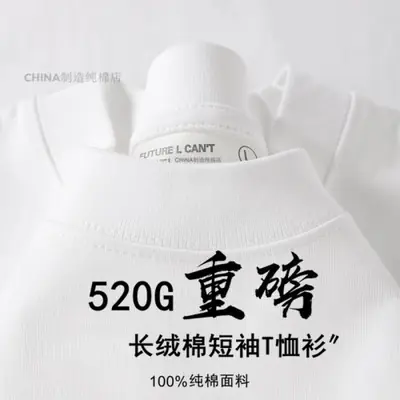 Image de T-Shirt Unisexe en Coton Épais - Style Décontracté & Confortable