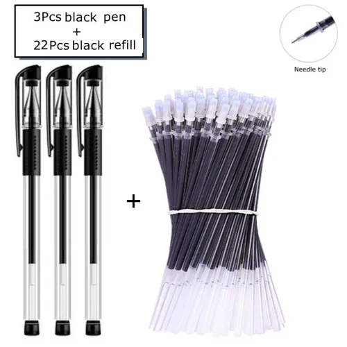 25uds set negro A