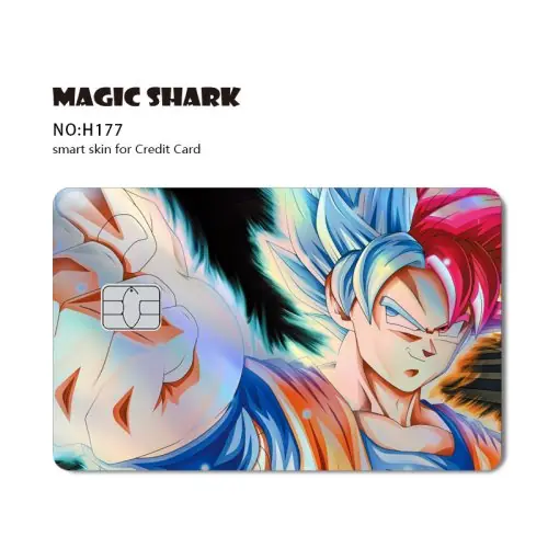 Image de Sticker Holographique Dragon Ball Z - Étui Carte de Crédit
