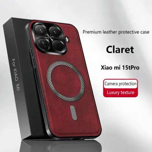 Image de Étui Magnétique Luxe pour Xiaomi Mi 15T Pro