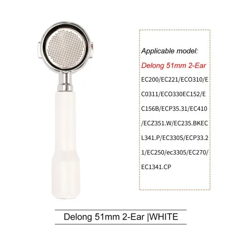 51mm 2-Ear White
