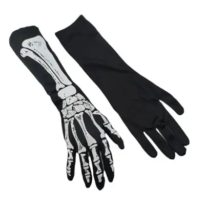 Image de Gants de Squelette Halloween - Effet Fantôme