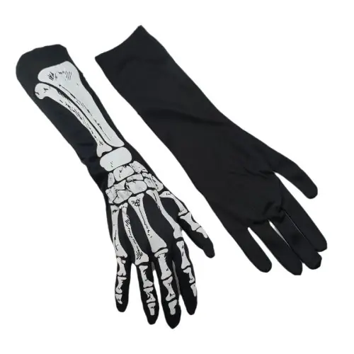 Image de Gants de Squelette Halloween - Effet Fantôme