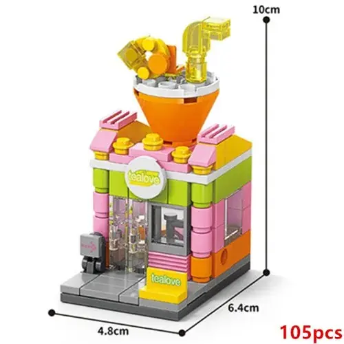 Image de Kit de construction DIY Restaurant Café pour enfants