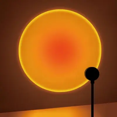 Image de Lampe Projecteur Coucher de Soleil USB - Ambiance Chaleureuse