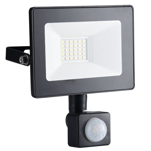 Afbeelding van Waterdichte LED Schijnwerper met PIR Bewegingssensor voor Buitenverlichting - 10W, 20W, 30W, 50W, IP66, AC220V, Ideaal voor Tuin en Binnenplaats