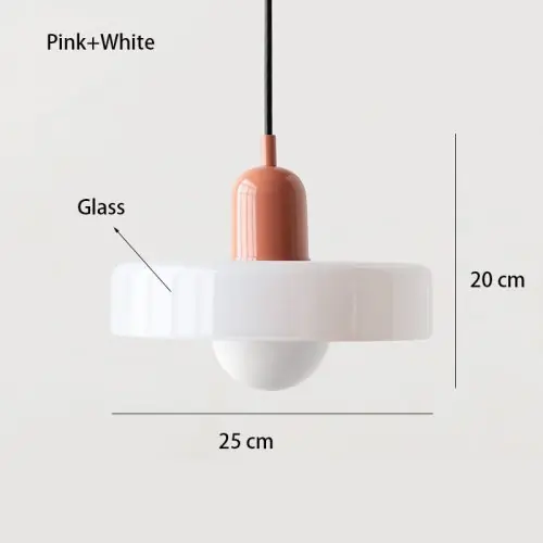 Image de Lustre Verre Rétro Nordique - Éclairage Moderne & Chic