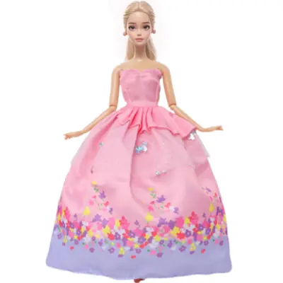 Image de Robe de Soirée Élégante pour Poupée 30cm