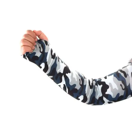 Camouflage bleu