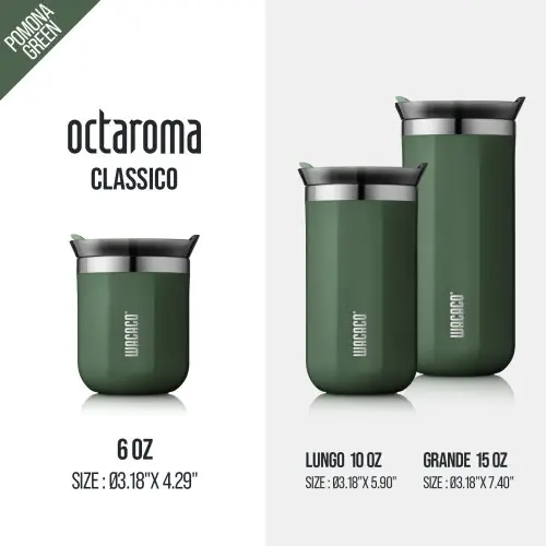 Image de Tasse à Café Isolée Waco Octaroma - Thermo en Acier Inoxydable