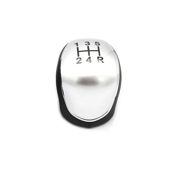 Image de Pommeau de Levier de Vitesse en Cuir - pour Ford S-Max, C-Max, Kuga, Galaxy, Mondeo, Transit