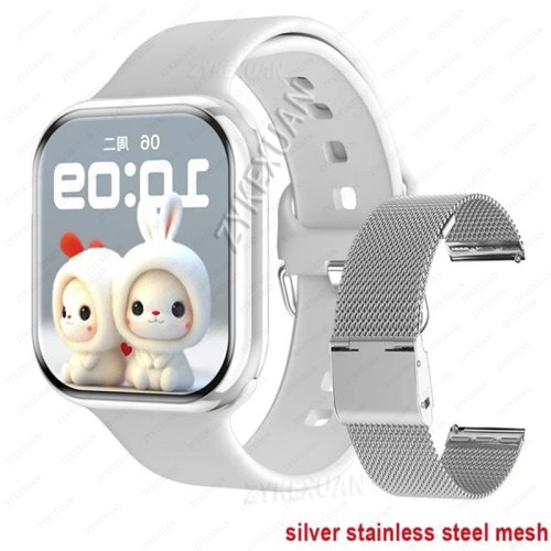 Silver mesh belt