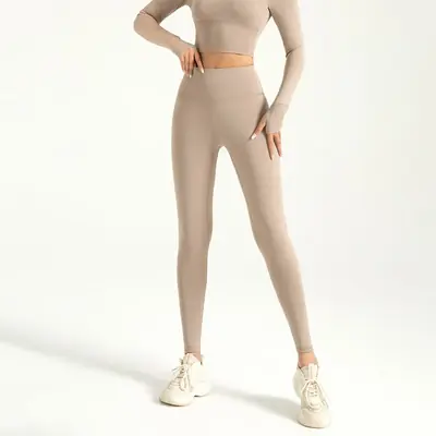 Image de Leggings de Yoga Haute Taille Sans Couture