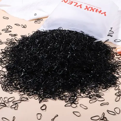 Image de Bandes Élastiques pour Cheveux Enfants - Lot de 500, 1000 ou 2000 Pièces