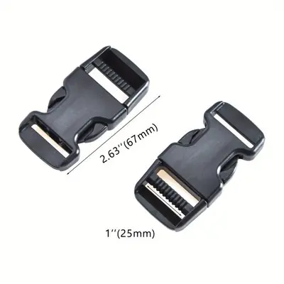 Image de Boucles de Sangle Rapides - 4 Pièces pour Sac à Dos
