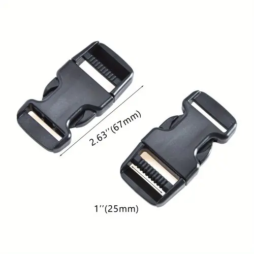Image de Boucles de Sangle Rapides - 4 Pièces pour Sac à Dos