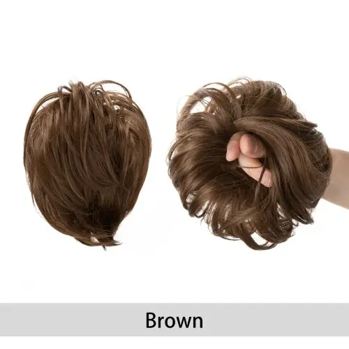 Image de Chignon Synthétique Bouclé - Updo Facile & Tendance