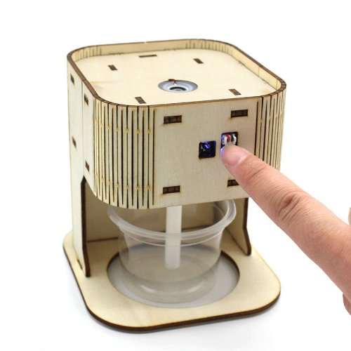 Immagine di Umidificatore Scientifico Fai Da Te in Legno - Esperimenti Didattici per Bambini