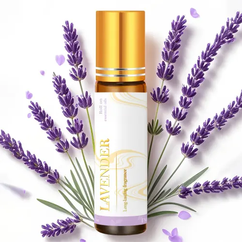 Image de Huile Essentielle de Lavande Roll-On 10ml - Relaxation Naturelle