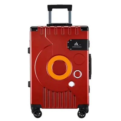 Image de Valise à roulettes silencieuse 20-24 pouces - Bagage léger en aluminium