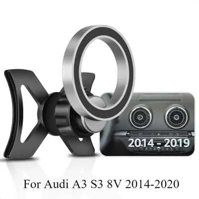 Image de Support Téléphone Magnétique pour Audi A3/S3 8V (2014-2020)