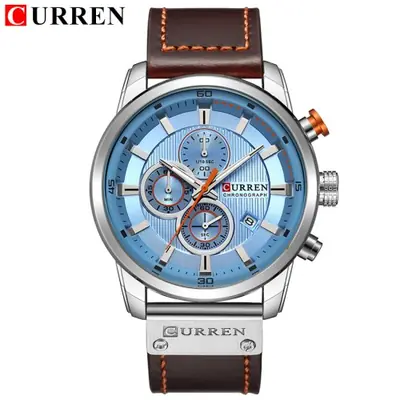 Image de Montre Homme Luxe Chronographe Quartz - Élégance & Performance