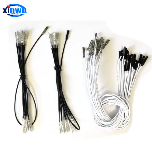 Image of Premium 8mm Female Terminal GND Cable Dupont Connector for Arcade Game Board, Raspberry Pi Pico RP2024, Hitbox Controller & Sanwa Button DIY Projects