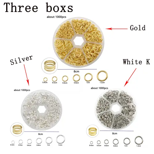 Gold - Silver-WhiteK