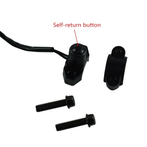 Imagen de Interruptor Universal para motocicleta de 7/8 ", montaje en manillar, arranque eléctrico, luz antiniebla con bocina y botón de arnés de cables