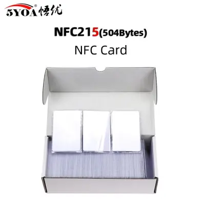 Image de Étiquettes NFC NTAG215 - Lot de 50 avec Puce Autocollante