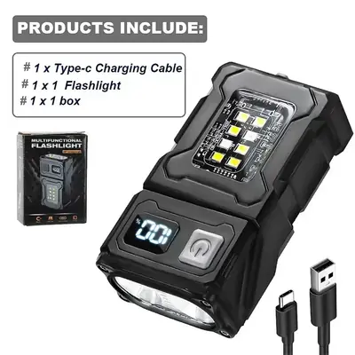 Image de Mini Lampe LED Rechargeable USB - Ultra Brillante & Portable