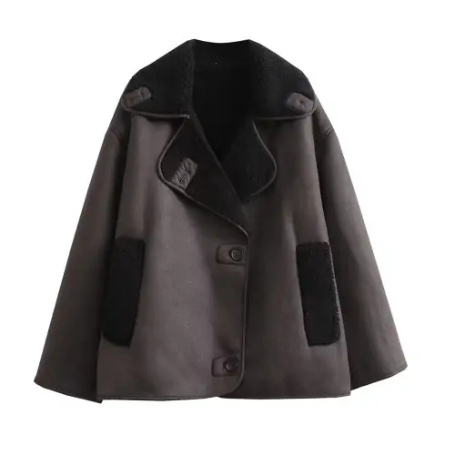 Image de Veste Faux Cuir Vintage Femme - Hiver 2023