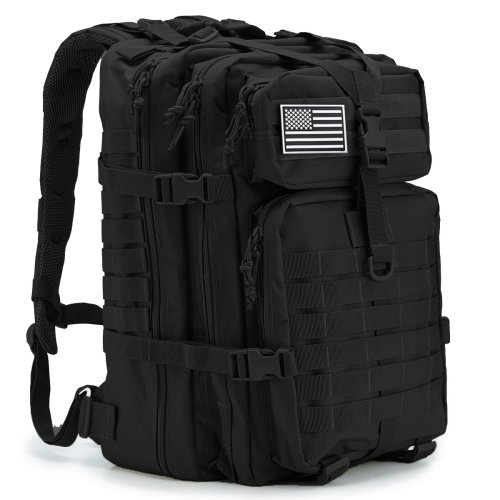 Plecak taktyczny 30-50L dla mężczyzn – torba podróżna, survival, outdoor, 3P assault pack z systemem MOLLE, idealna do turystyki, trekkingu i łowienia