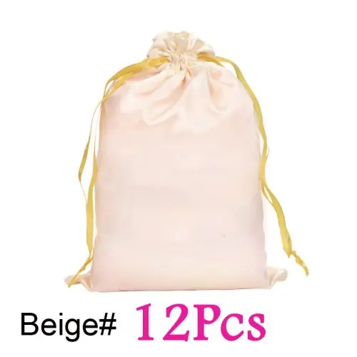 Image de Sac de Perruque en Satin - 12 Pièces
